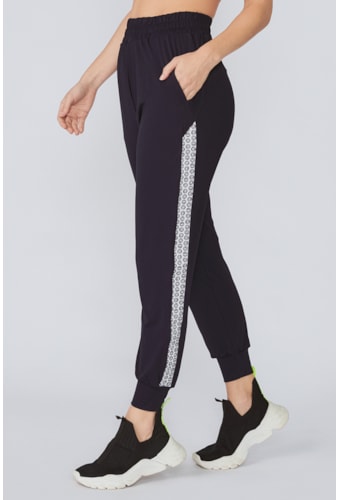 Calça Celine Preto Pilares