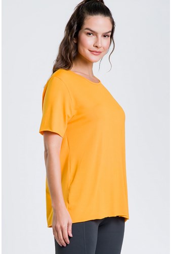 Camiseta Bigua Amarelo Zinnia Essenciais