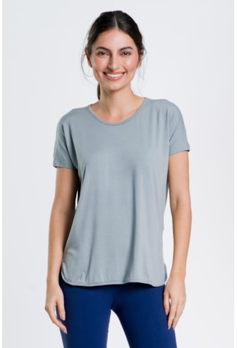 Camiseta Ceci Cinza Essenciais