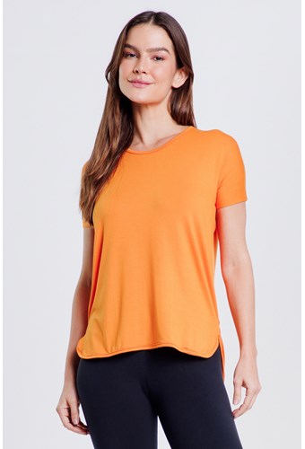 Camiseta Ceci Laranja Summer Orange Essenciais