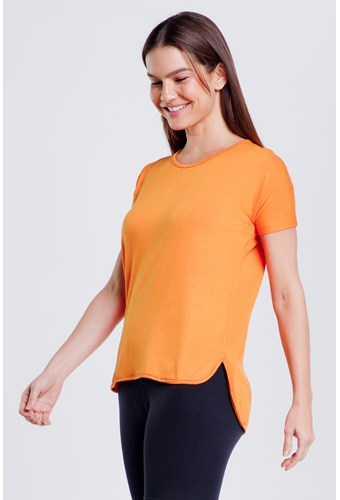 Camiseta Ceci Laranja Summer Orange Essenciais