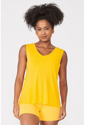 Camiseta Cissa Amarelo Banana Cream Poente Essenciais