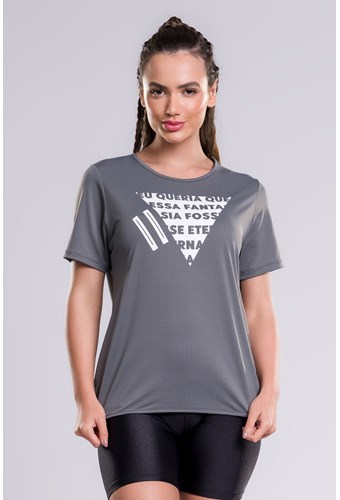 Camiseta Mari Silk Metal/Silk Eterna Br Sports Sp8
