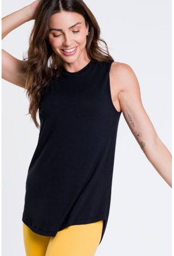 Camiseta Nina Preto Essenciais