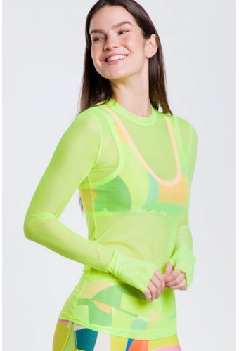 Camiseta Paranoia Verde Spirit Traços