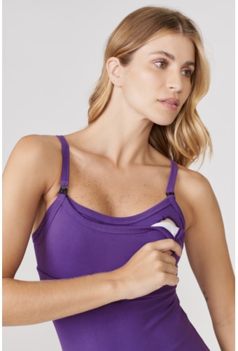 Camiseta Pepper Roxa Essenciais