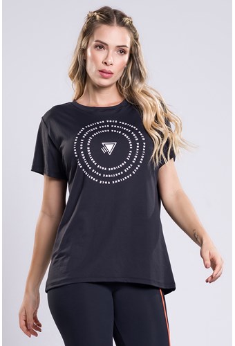Camiseta Rapel-Preto/Silk Pratique Br