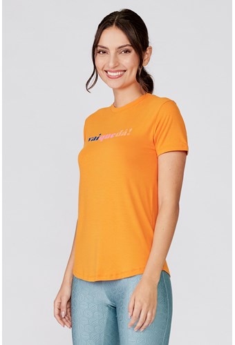 Camiseta Romanesco Laranja Summer Orange Aflorar