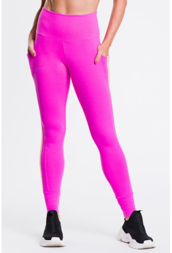 Legging Afinidade Rosa Ultra Traços
