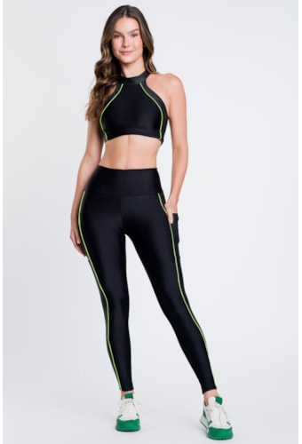 Legging Brenda Preto Calmaria