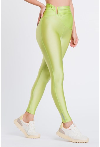 Legging Celina Verde Com Proteção UV/FPU 50+ Calmaria