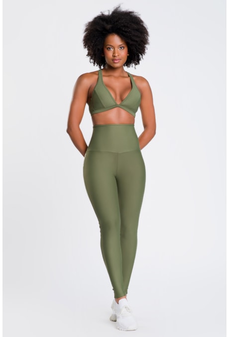Produto Legging Ivana Verde Alcaparra Pilares