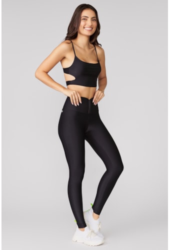 Legging Laura Preto Calmaria