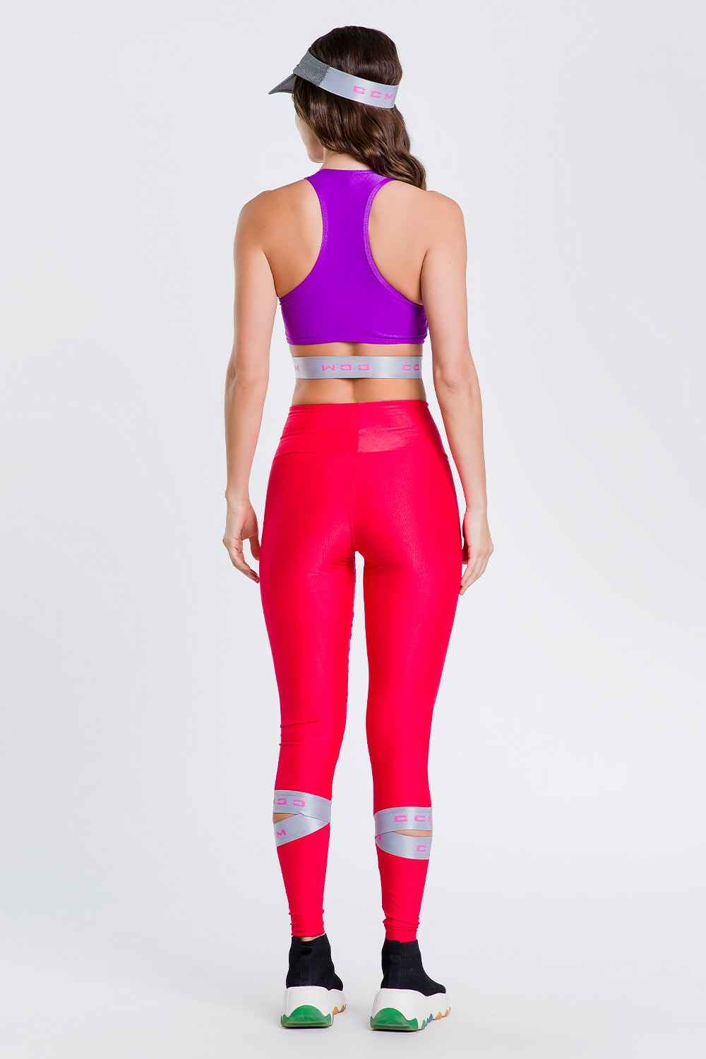 Legging Acelga Laranja Aurora Aflorar