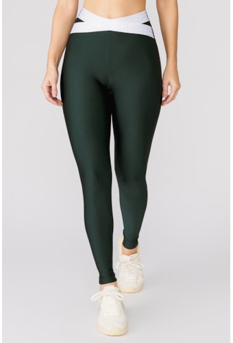 Legging Palmeira Verde Bonsai Aflorar