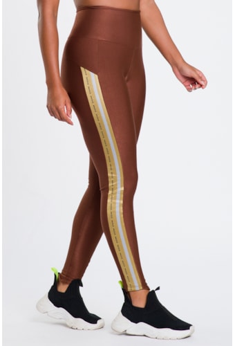 Legging Praia Marrom Café Ciclos