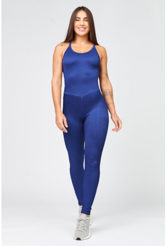 Macacão Liliana Azul Dag Fit SP10