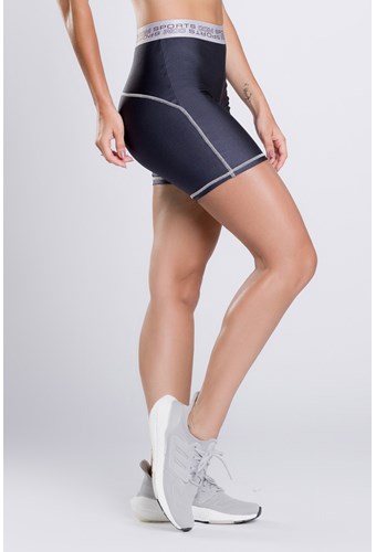 Short Alanis Cinza Carbox Sports Sp10