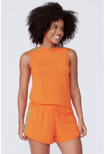 Short Bonnie Laranja King Pilares