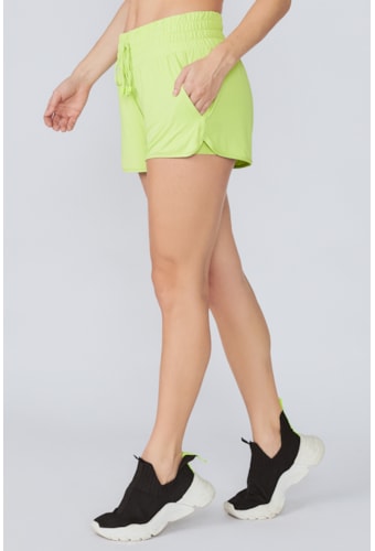 Short Leona Verde Citrus Pilares
