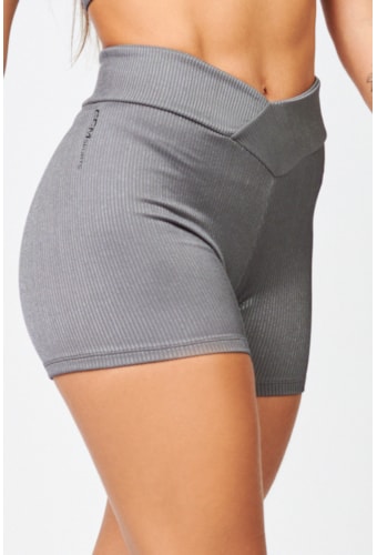 Short Tela Cinza Metal SP9