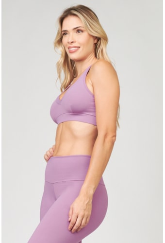 Top Daniela Lilás Melissa Com Bojo Removível + Proteção UV/FPU 50+ SP11
