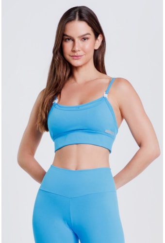 Top Pepper Azul Royal Essenciais